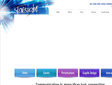 Tablet Screenshot of foresightinc.com